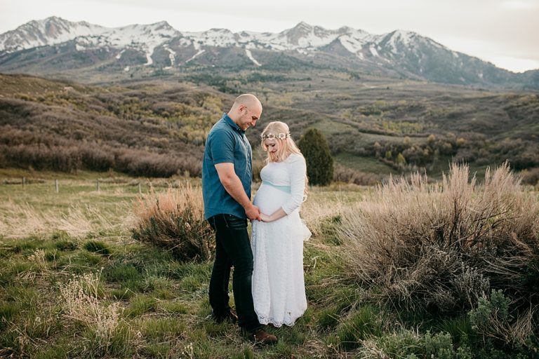 Ogden Utah Maternity Photographer | Mountain Session | Sarah