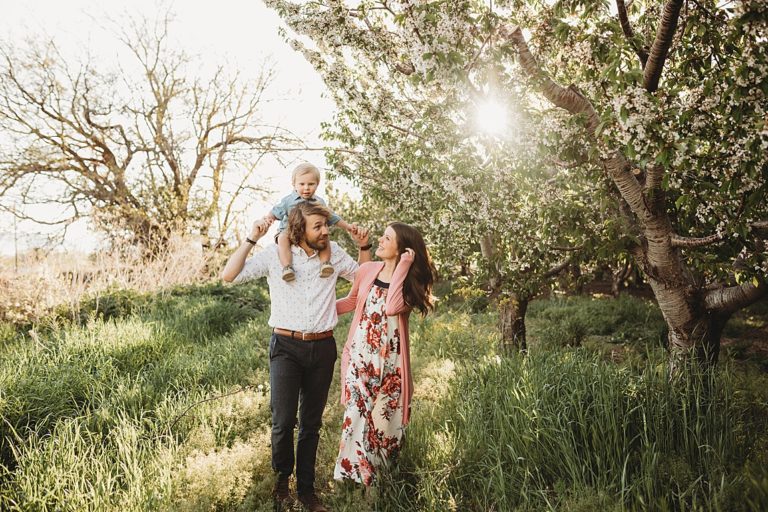 Brigham City Utah Family Photographer | Spring Blossoms | The Cordner’s