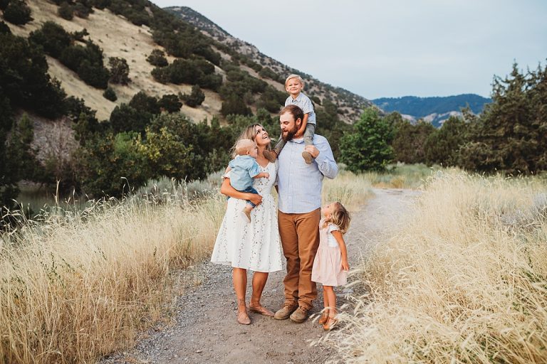 Logan Utah Family Photographer | Green Canyon | The Smith Family