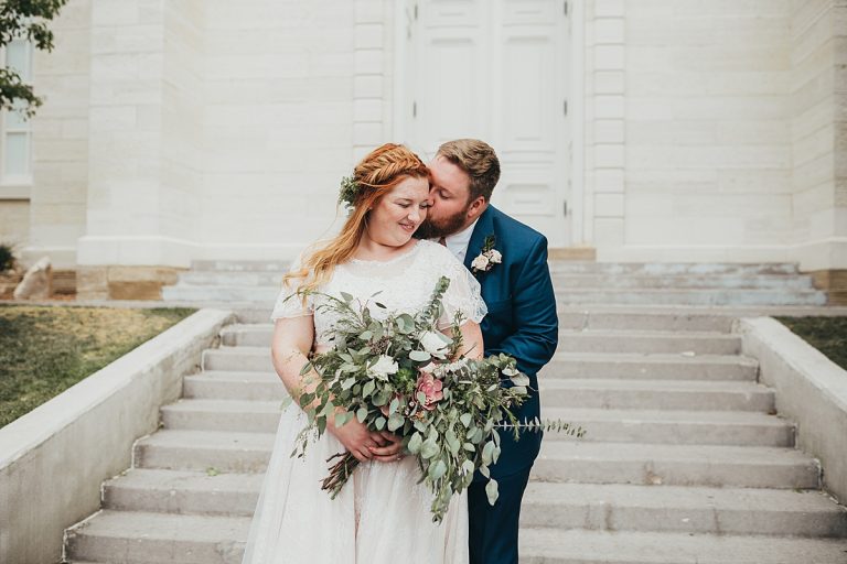 Utah Wedding Photographer | Manti Temple | Baylie & Clayton