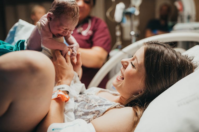 Brigham City Utah Birth Photographer | Brigham City Hospital | Baby Rowan