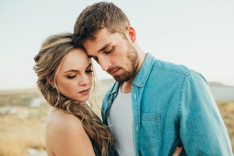 Ogden Utah Engagement Photographer | Sierra & Josh | Antelope Island