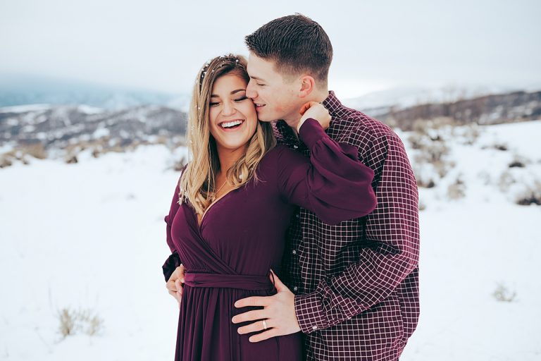 Northern Utah Couples Photographer | Olivia & Wesley | Mountain Session