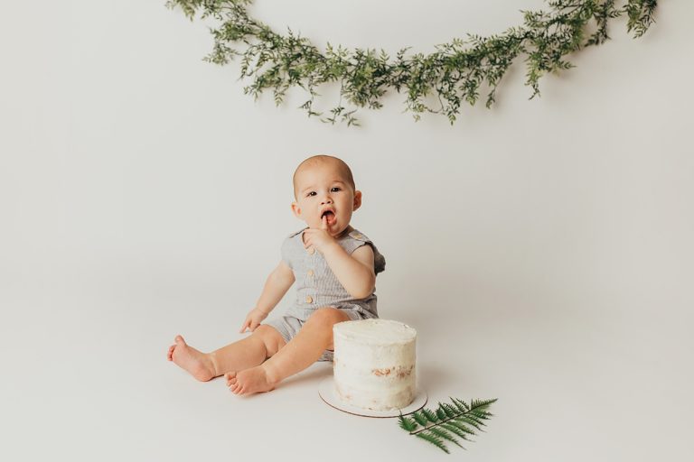 Utah Cake Smash Photographer | Cooper’s First Birthday